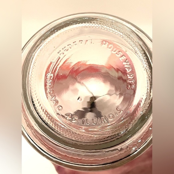 Retro Federal Housewares Orange Nut Chopper Push Top Vegetables Nuts Glass - Picture 4 of 9